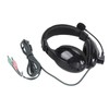 Wired Gaming Headset 360 Degree Rotation Microphone Headphones for Online