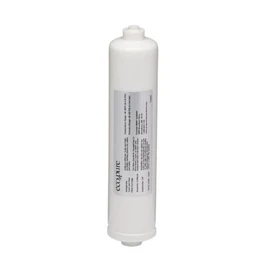 EcoPure EPINL40 Deluxe In-Line Refrigerator Water and Icemaker Filter - Universal, Fits All Major Brand Refrigerators - High Capacity - Built to Last , White
