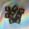 QUANTALY Damage Counter 20-Piece 6-Sided Dice Damage Counter Dice Counter