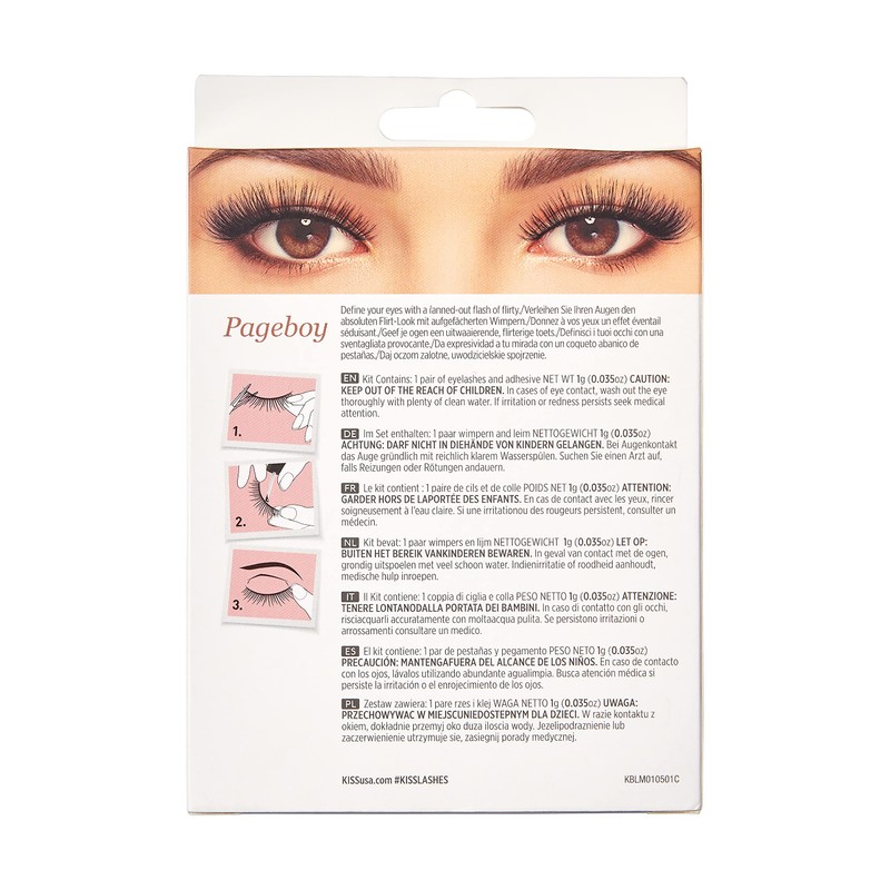 Kiss Blow Out Lash Multipack Pageboy