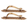 2 Set Sliding Barn Door Handles and Pulls Aluminum Alloy