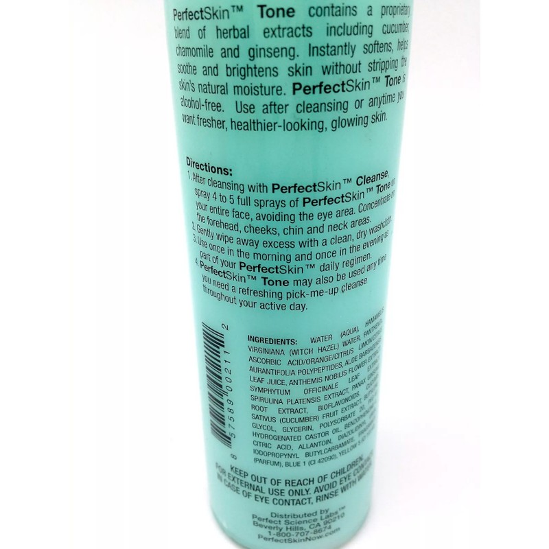 3 Pk Perfect Skin 2 Kardashian Tone Herbal Balancing Refreshing