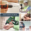 18 Pcs Magnetic Screwdriver Drill Bit Set, Anti Slip Bits