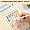 Lekreo 6 Counts Erasable Gel Pens, 0.7mm Fine Point Retractable