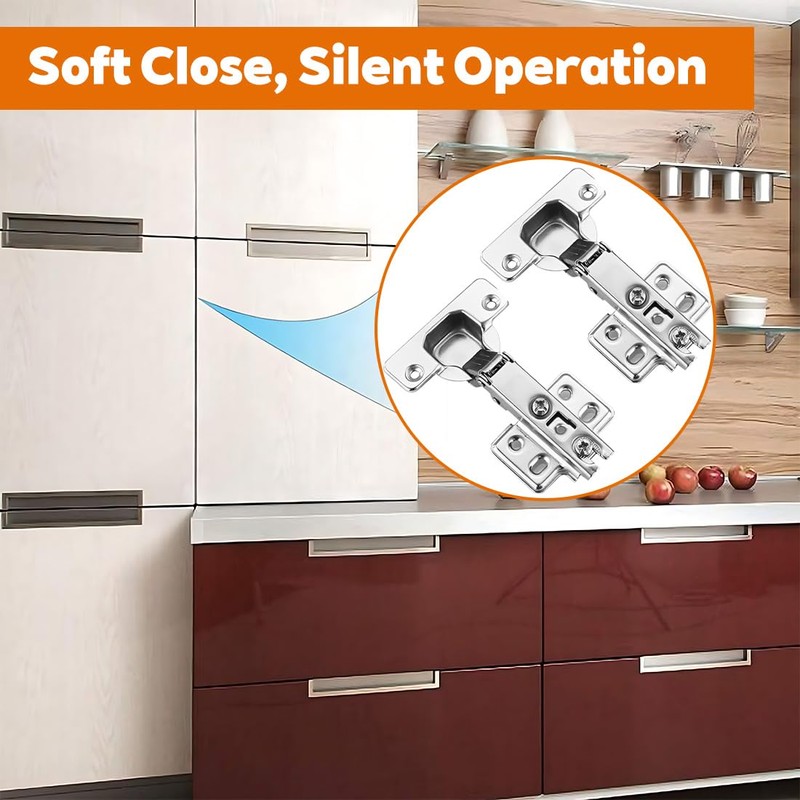 KYLOS Scharnier Mit Softclose In Standardgröße 2Er Set | Türscharniere