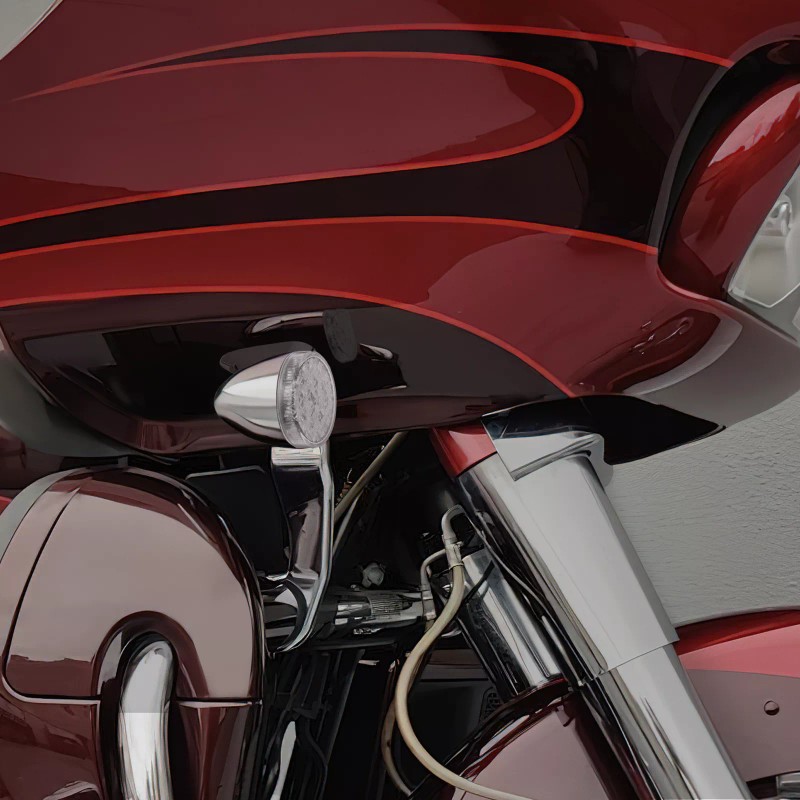 TCMT Front Turn Signals Light Fit For Harley Touring Touring