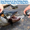 Castaroud Fishing Pliers, Fish Lip Gripper Muti-Function Fishing Pliers Hook