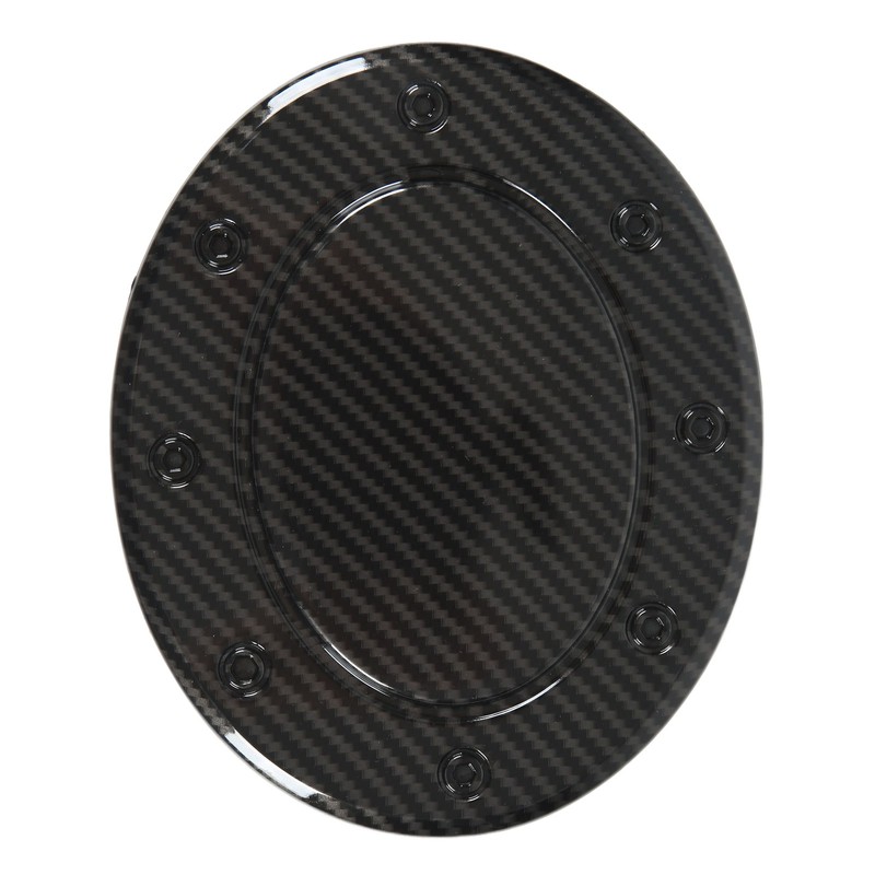 Gas Cap Cover Carbon Fiber Pattern Fuel Tank Door Cover