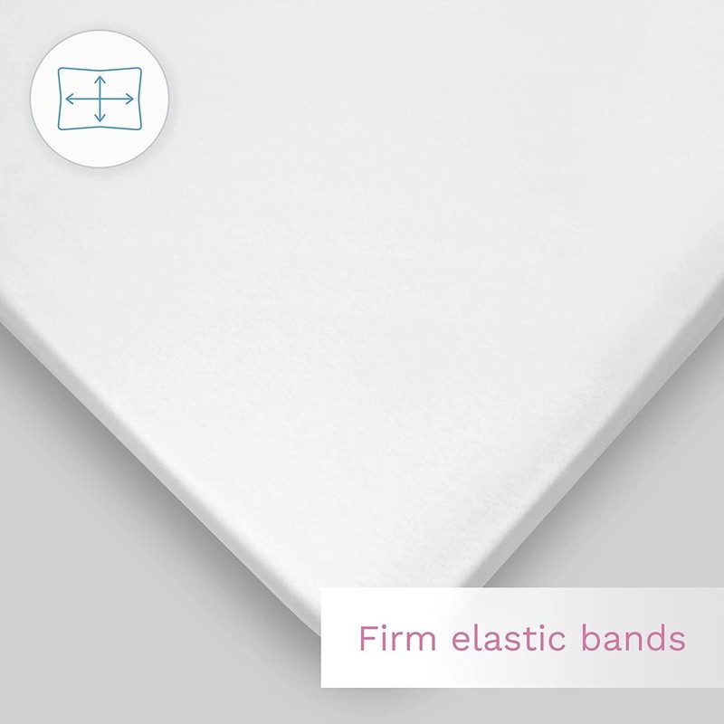 2X Jersey 100% Cotton Fitted Sheet for 160 x 80