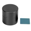 Pool Chalk Box, Round Handy Aluminum Alloy Billiard Chalk Holder,