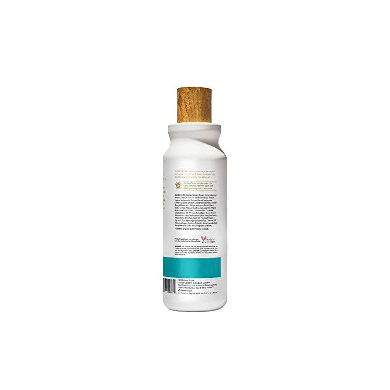 RAW SUGAR, Moisture Smoothie, Shampoo, para Cabello Dañado, Hidrata y