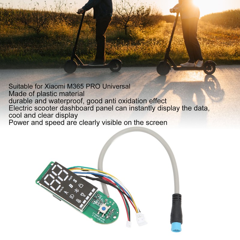 Electric Scooter Dashboard Circuit Board Bluetooth Board Replacement Parts for