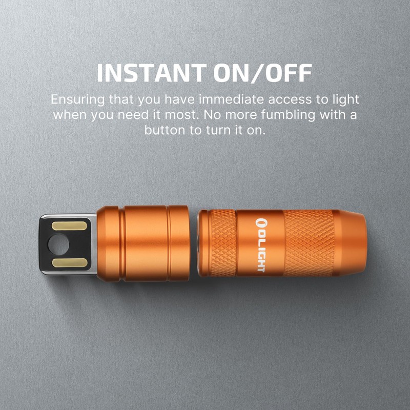 OLIGHT IMINI 2 EDC Rechargeable Keychain Flashlight, 50 Lumens Compact
