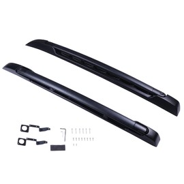 AUTOMUTO Roof Rack Crossbars for Toyota for Tacoma Double Cab 2005-2021 (Double Cab ONLY) Black Luggage Kayak Cargo Carrier with 150LBS Load-Capacity（Not Fit Access Cab