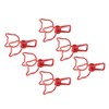 100Pcs Kitten Binder Clips Cute Animal Style Strong Clamping Hollow