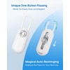 QicoBay C1S Reusable Flosser Set, Auto-Restringing Flosser with Replaceable Floss