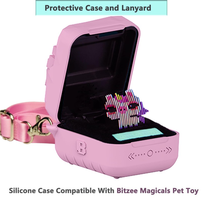 Silicone Case for Bitzee Magicals Interactive Toy Digital Pet, Protective