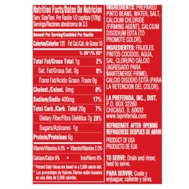 La Preferida Pinto Beans,15 Ounce (Pack of 6)