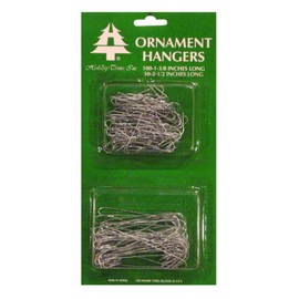 Holiday Trims Ornament Hooks Giant Silver