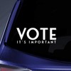 Bargain Max Decals Vote It's Important Sticker Decal Notebook Car