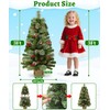 Timer - 3FT Christmas Tree, Small Table top Christmas Tree