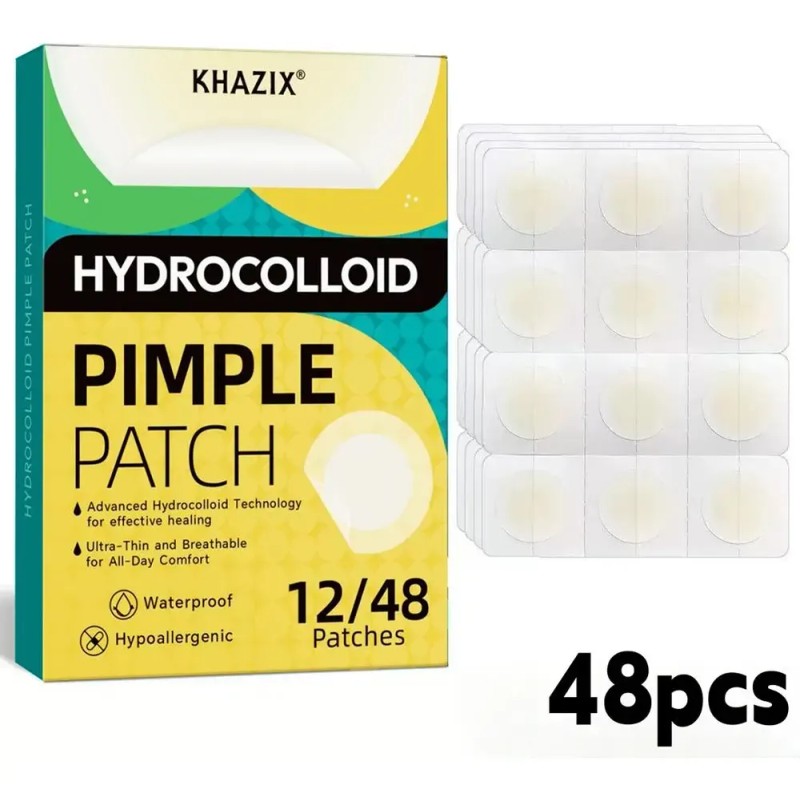12/48 Unidades/caja De Parches Hidrocoloides Para Acné, Acné