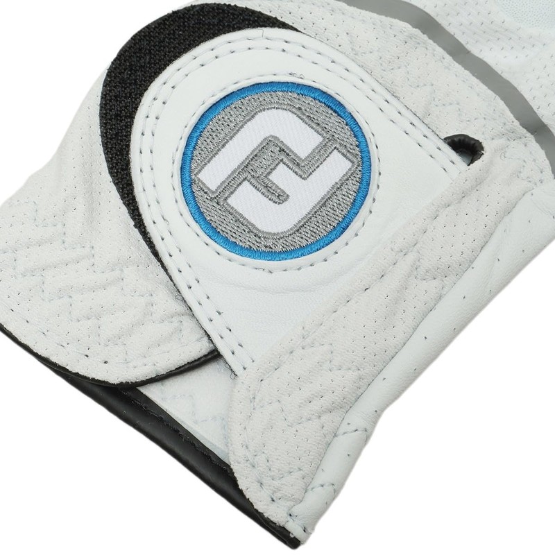 FootJoy Hyperflex Golf Gloves, White, 9.8 inches (25 cm), white