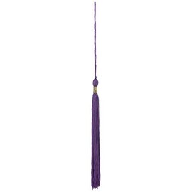 LIERYS Tassel Tassel for Graduation Hat - Flexible Adjustable - Accessory with Elegance - Versatile - Cross-Seasons - Unisex Design, purple