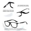 Missfive 2 Pack Classic Bifocal Reading Glasses for Men Women,