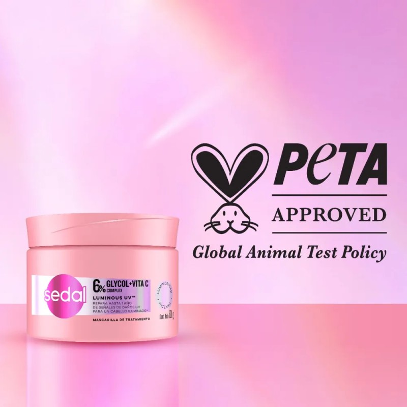 Mascarilla Capilar Sedal Luminous UV 300 ml