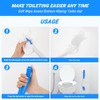 Jhua Foldable Butt Wiper Tool for Women Men Toilet Aids