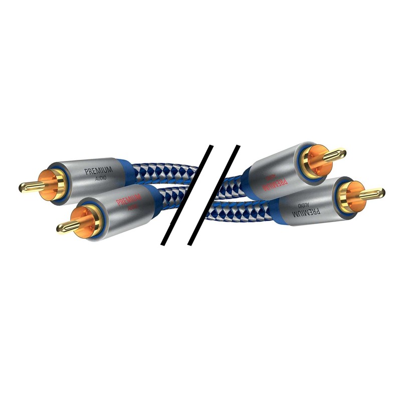 In-akustik Premium II Stereo Audio Cable 0.75 m