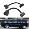 QIEFOAD HID to Halogen Headlight Conversion Wiring Adapter 2PCs Fit