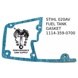 PERFORMANCE SAW SUPPLY NEW FUEL TANK GASKET FITS STIHL 020AV, REPLACES PART # 1114-359-0700, USA SHIP