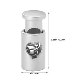 BESPORTBLE Barbecue Skewer Grips, 10Pcs Fixing Buckles for BBQ Skewers Anti-Slip Metal Clips for Secure Grilling for Outdoor Cooking