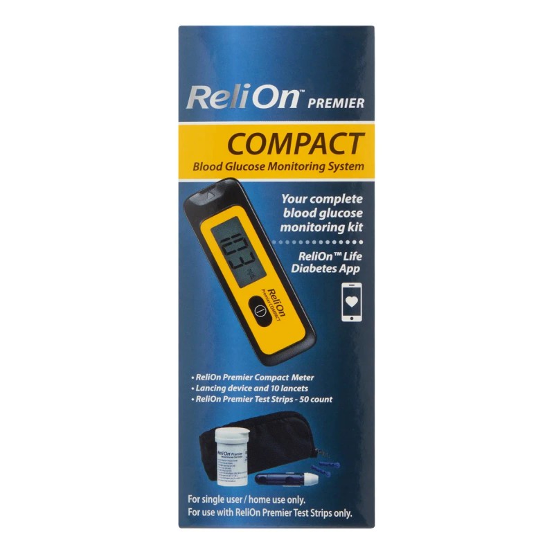 Relion Premier Compact Monitor De Glucosa Importado