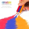 covacure Colored Pencils, Premier Color Pencil Set With 36 Colouring