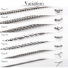 Naru Stainless Steel Silver Chain Bracelet, Men's, Women's, Matching Couples,