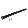 TEBOCR 8'' Harley Short Antenna Mast Spiral Antenna Flexible Rubber