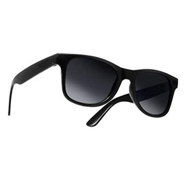 morefaz Damen Herren Lesebrille Sonnenbrille +Zip Case +1.5 +2.0 +3.0 +4.0 Slim Sun Readers Perfekt für den Urlaub Retro Vintage Brille MFAZ Ltd (+1.5 Sun, Black)