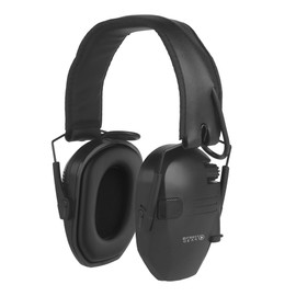 Bifrost Gear Valkyrie NRR 23db Electronic Hearing Protection Earmuff (Black)