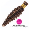 Unipearl Deep Curly Human Braiding Hair for Boho Braids 20