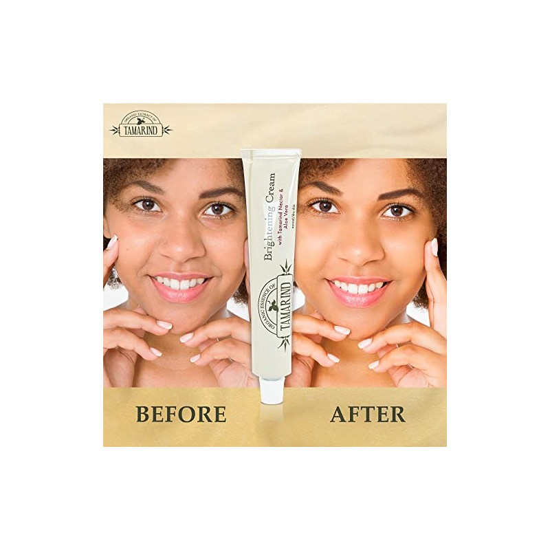 Extracto Orgánico Tamarindo Crema Iluminadora Piel Manchas Oscuras Manos
