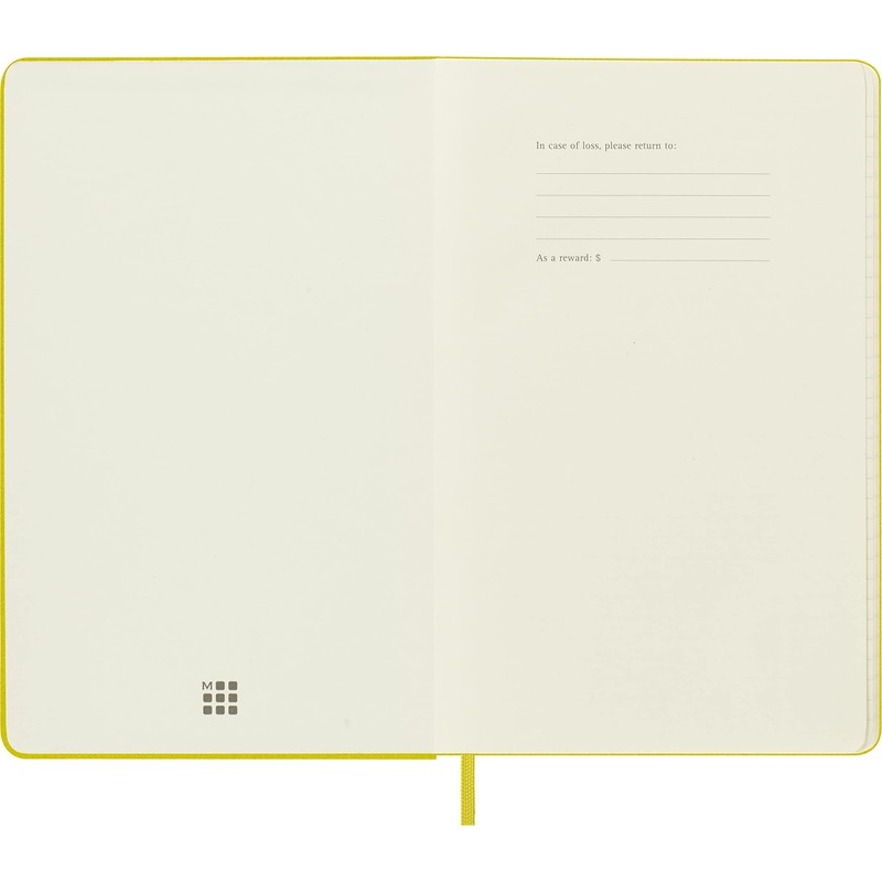 Moleskine Classic Ruled Notebook with Elastic Closure Silk Cover Large