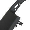 TJHSM Matte Black Front Bumper Valance Lower Skid Plate Molding