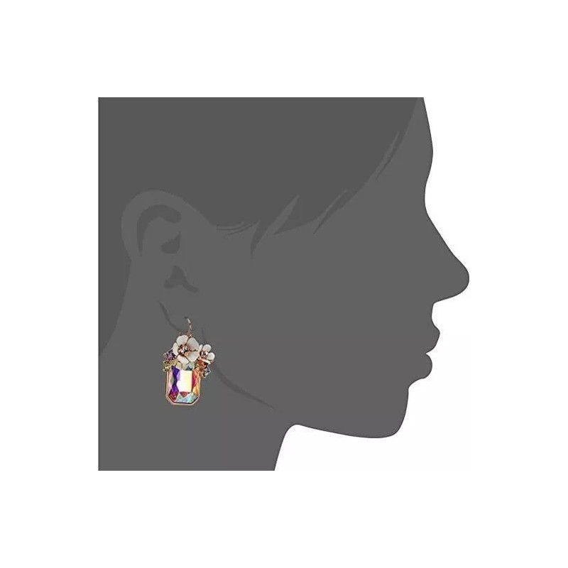 Betsey Johnson Earrings & Necklace 4PCs Bundle Set | Versatile