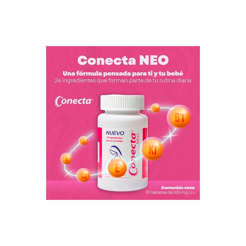 Suplemento Alimenticio Ingredientes Mujer Vitaminas Prenatales Omega Ácido Fólico Hierro