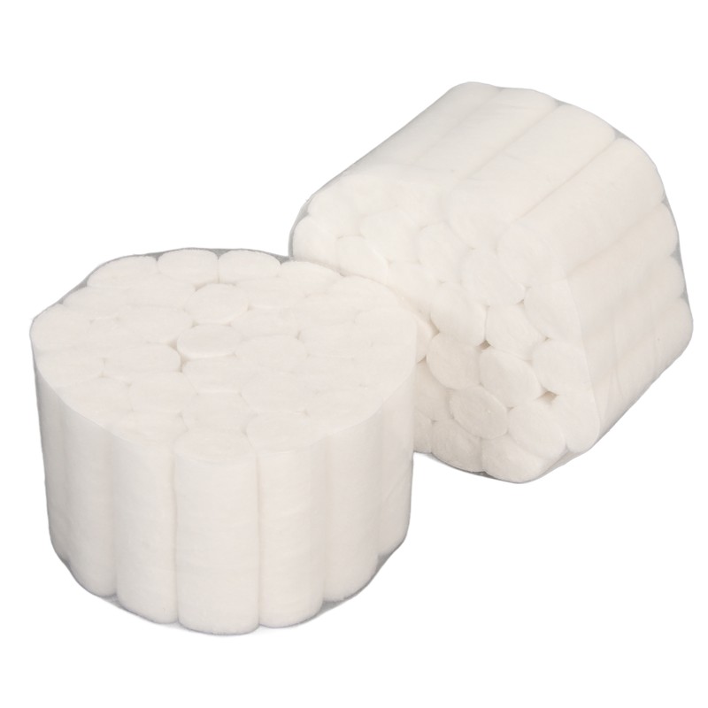 1000Pcs Dental Cotton Rolls High Absorbent Comfortable Nose Bleed Plugs