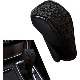 WZP Funda para palanca de cambios de coche, protectores de pomo de cambio de aire, funda antideslizante para palanca de cambios de coche, accesorios universales de decoración para auto para SUV