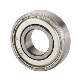 Baomain Ball Bearing 6001Z 12mm x 28mm x 8mm Shielded Deep Groove Radial Pack of 10